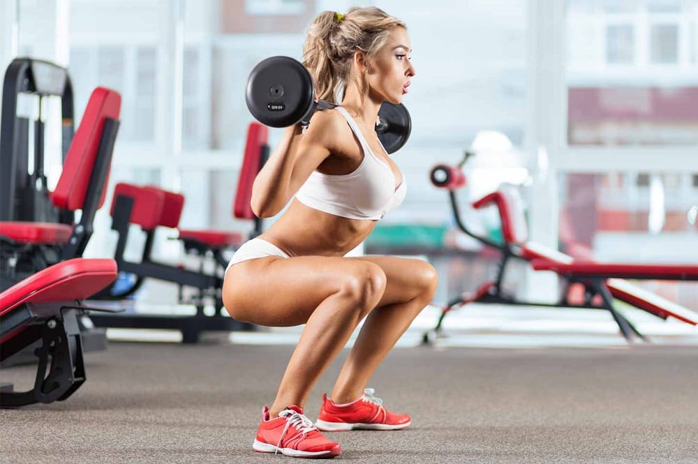 Squats - Best lower body workout for woman
