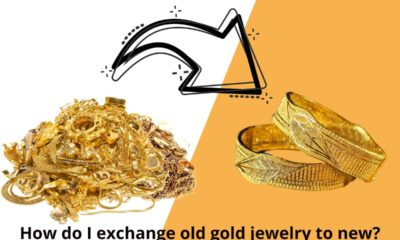 How do I exchange old gold jewelry to new-
